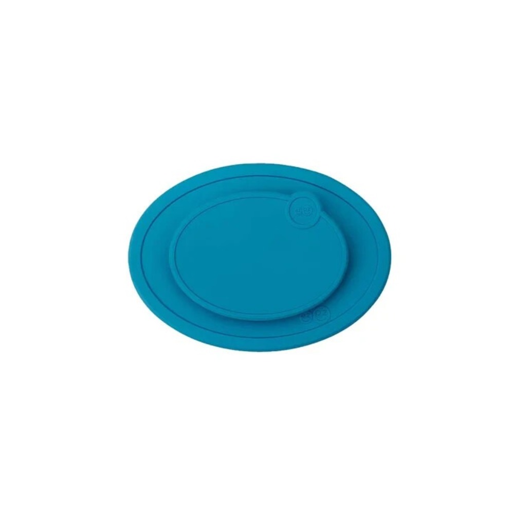 EZPZ Mini Bowl Lid Kids OS Blue NEW Silicone Suction BPA Free Dishwasher Safe